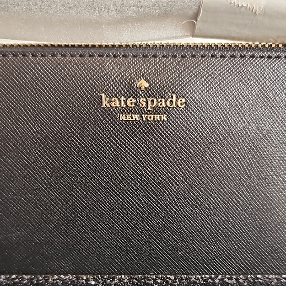 Kate Spade Black Crossbody Bag with Glitter Detail - Picture 4 of 7